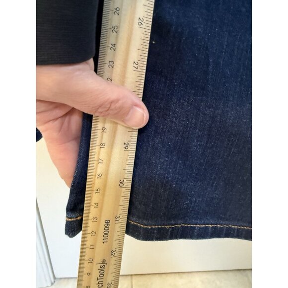 Duluth Trading Women’s Bootcut Jeans Dark Wash Size 16 - Picture 9 of 11